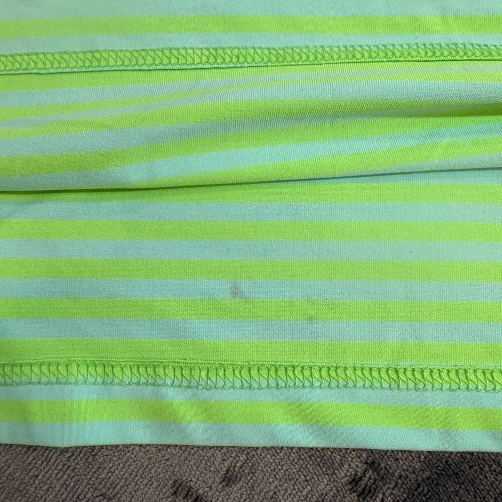 Chaps Golf Stay-Dry Polo Shirt Men Sz XL Green Striped Stretch Performance - Picture 10 of 16